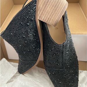 Matisse rhinestone mules